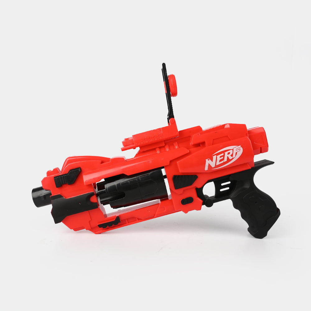 ELECTRIC MEGA NERF BLASTER + SOFT DART TOY