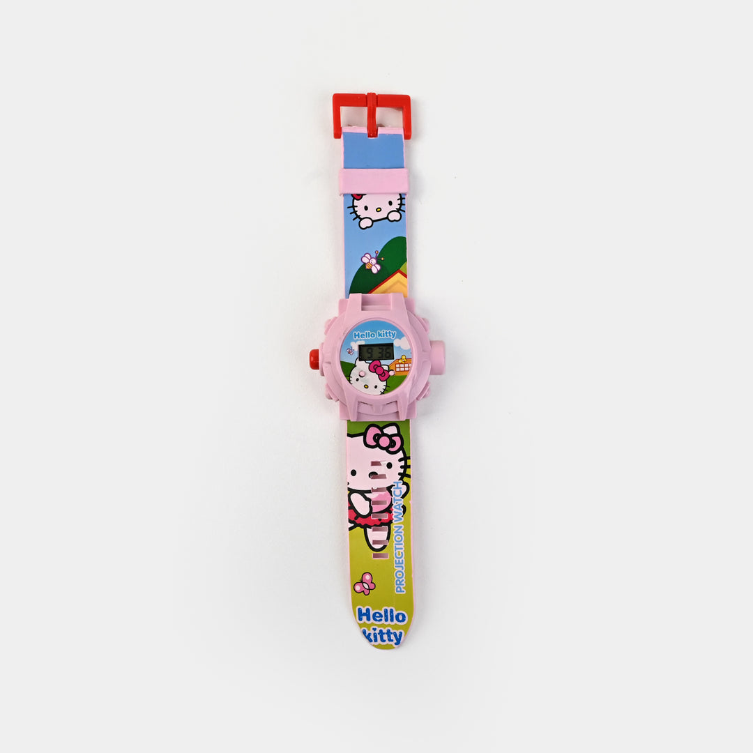 Character Projector Wrist Watch For Kids