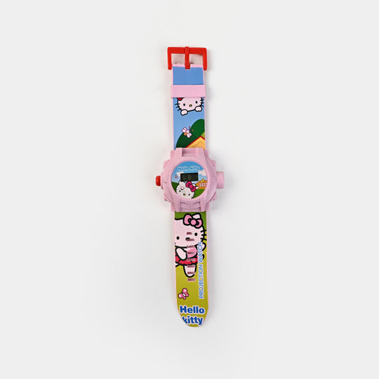 Character Projector Wrist Watch For Kids