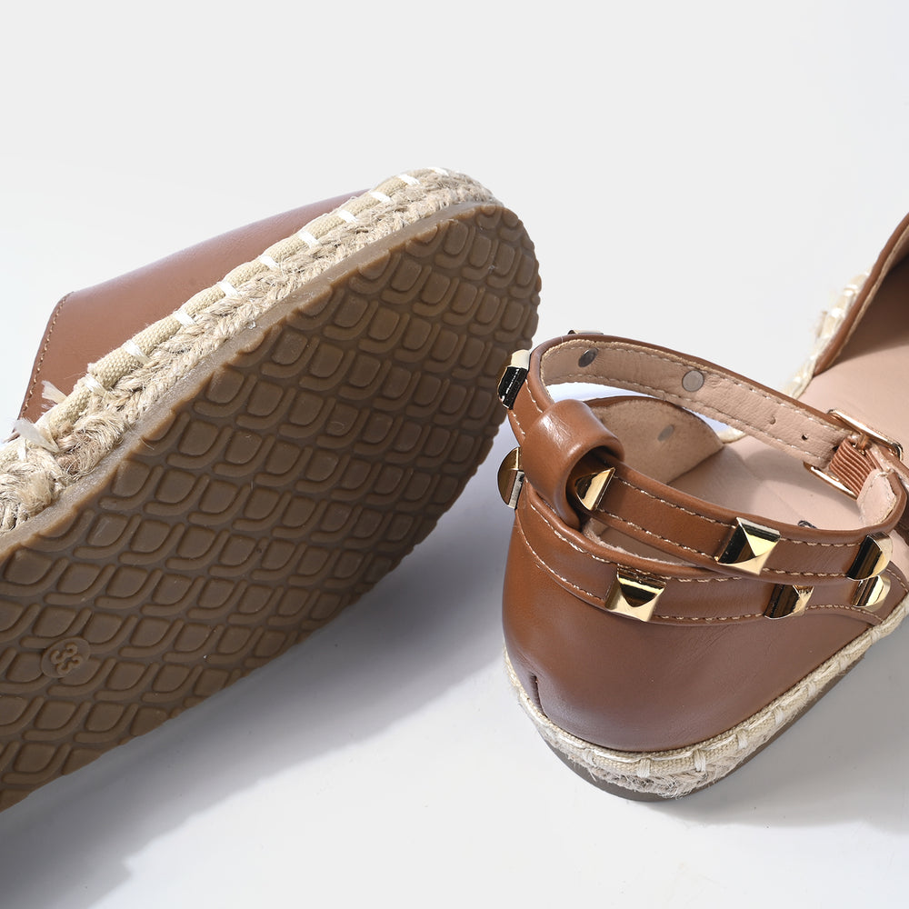 Girls Sandal 189-9-CAMEL