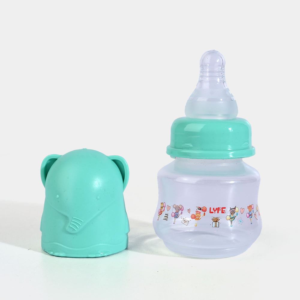 Lyfe Baby Plastic Feeding Bottle 2Oz |60ml |- Green