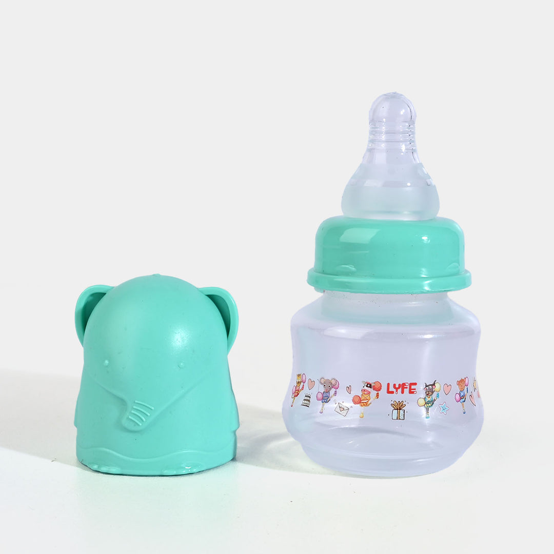 Lyfe Baby Plastic Feeding Bottle 2Oz |60ml |- Green
