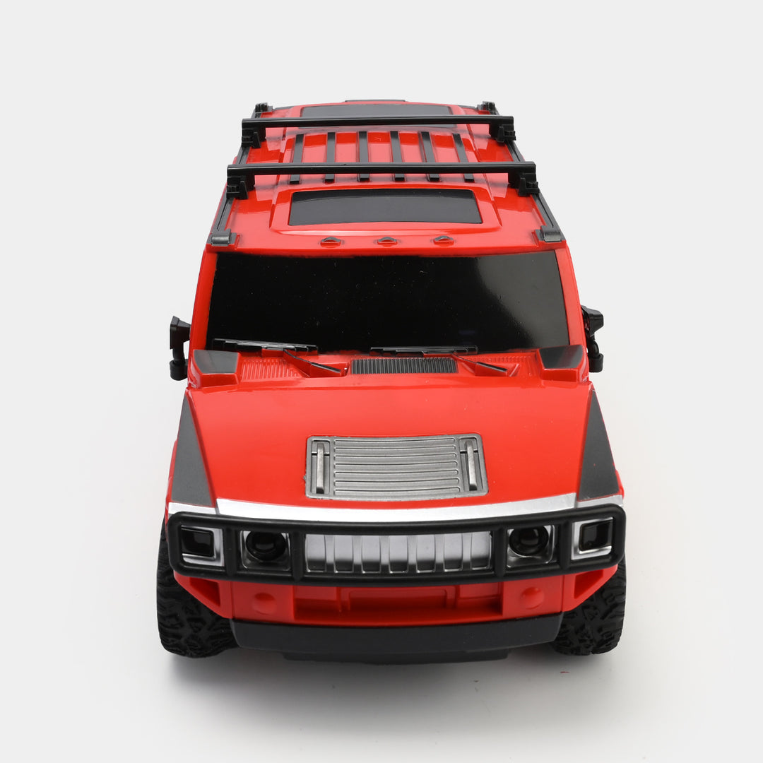 1:12 Scale Red Hummer Remote Control Car For Kids