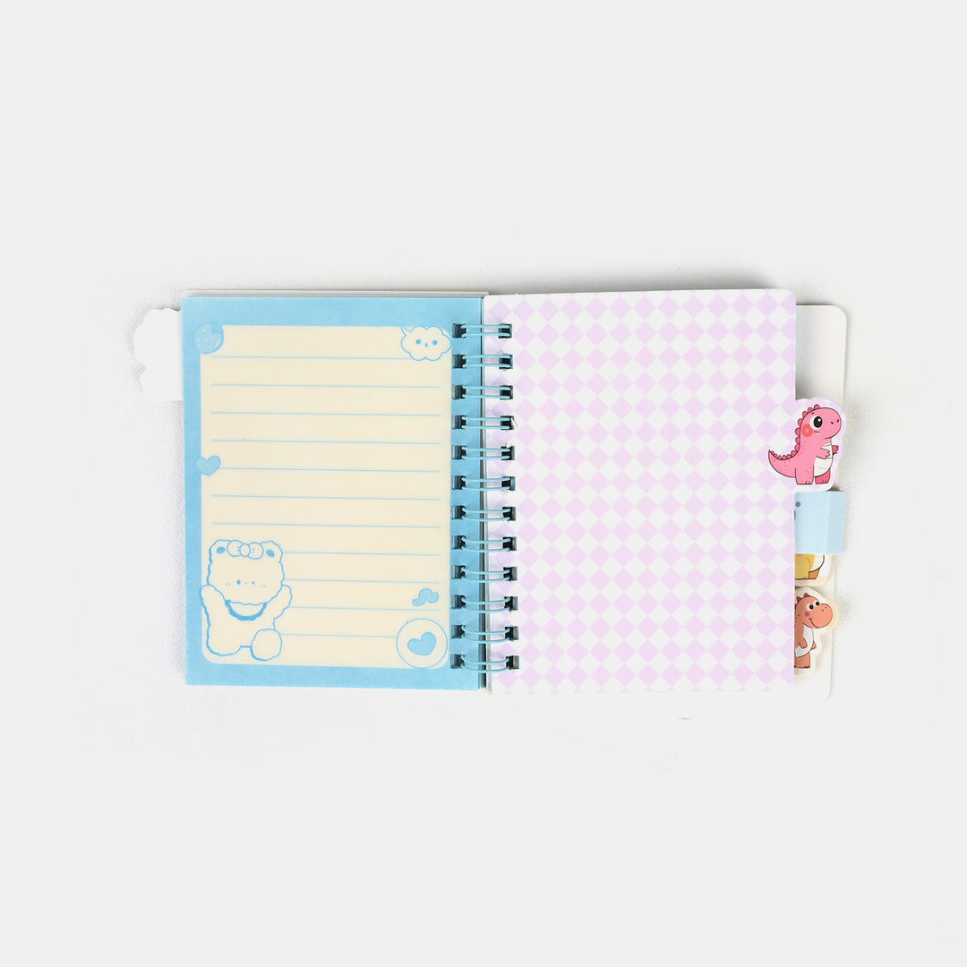 Cute Adorable Design A6 Mini Spiral Diary / Notebook