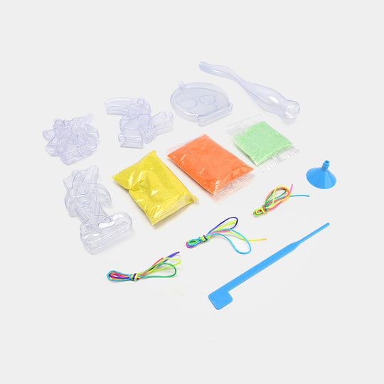 Create Your Own Sand Art – Glow-in-the-Dark Activity Kit for Kids