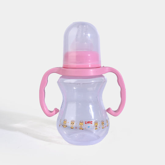 Baby Plastic Feeding Bottle 5Oz | 150ml | Pink