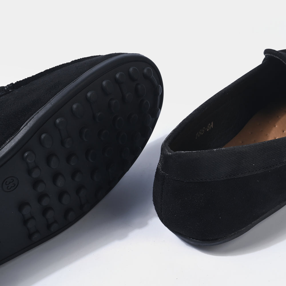 Boys Loafer 188-8-BLACK