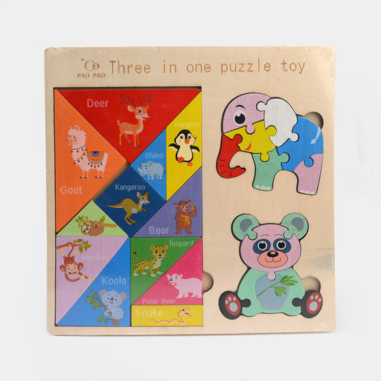 Educational Wood Puzzle | 22x4B
