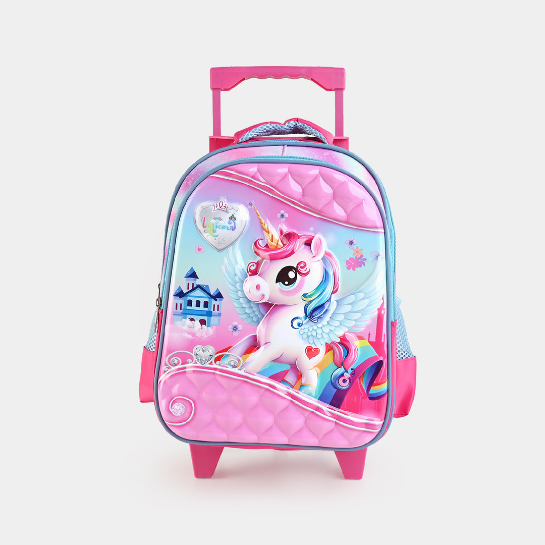 Character Kids Trolley School Bag for Kids | 15"