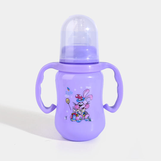 Lyfe Baby Plastic Feeding Bottle 5Oz |150ml | Basic Purple