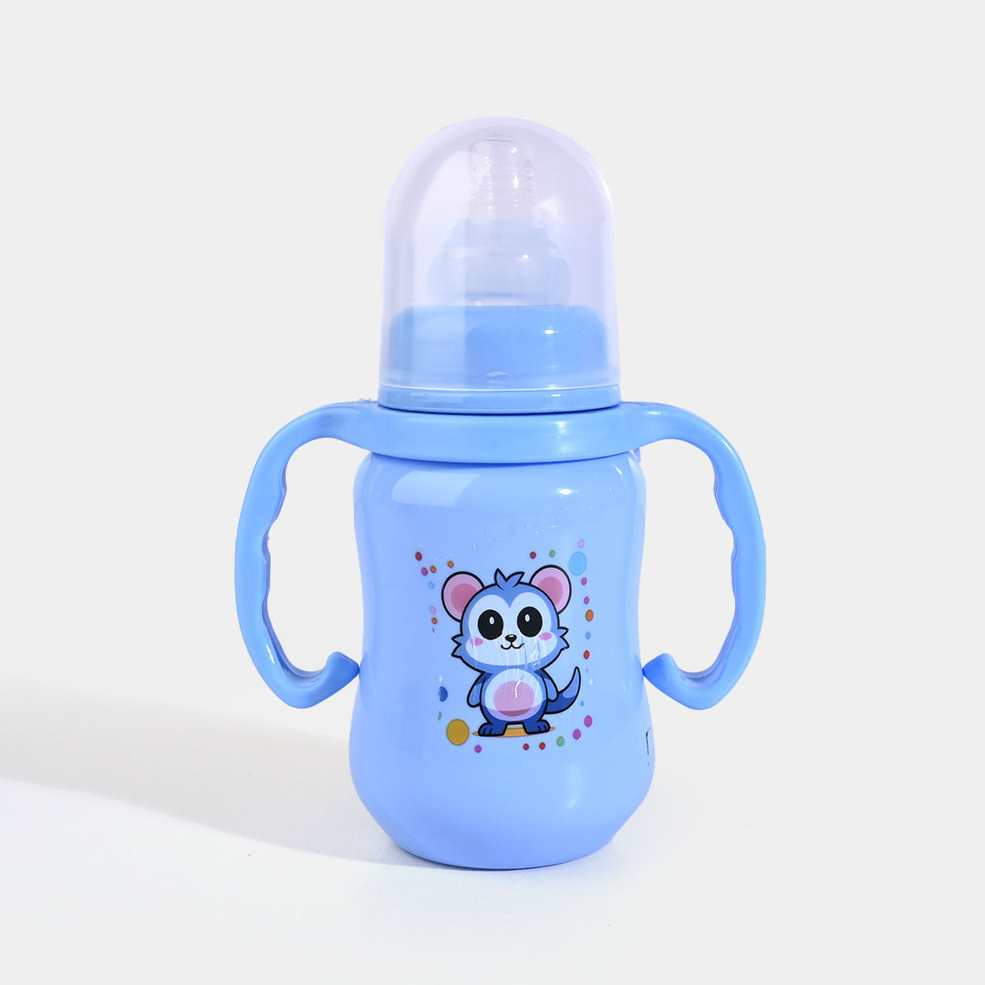 Lyfe Baby Plastic Feeding Bottle 5Oz |150ml | Basic Blue