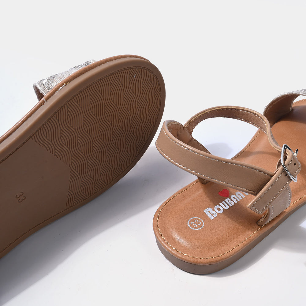 Girls Sandal 189-8-BEIGE