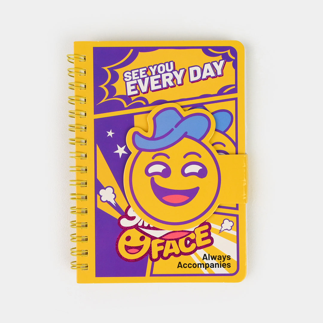 Cute Adorable Design A6 Mini Spiral Diary / Notebook