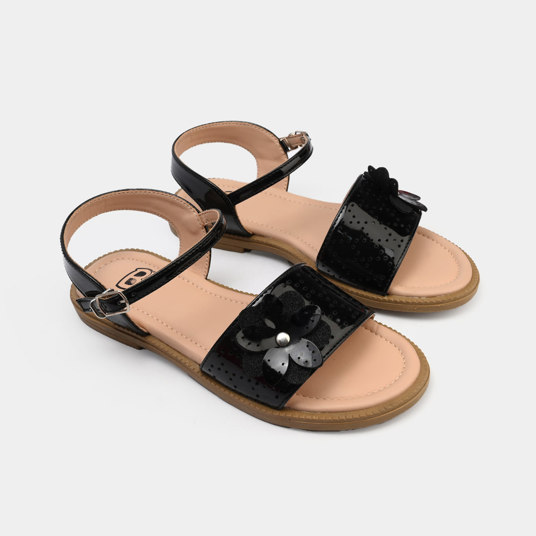 Girls Sandal BS-02-BLACK