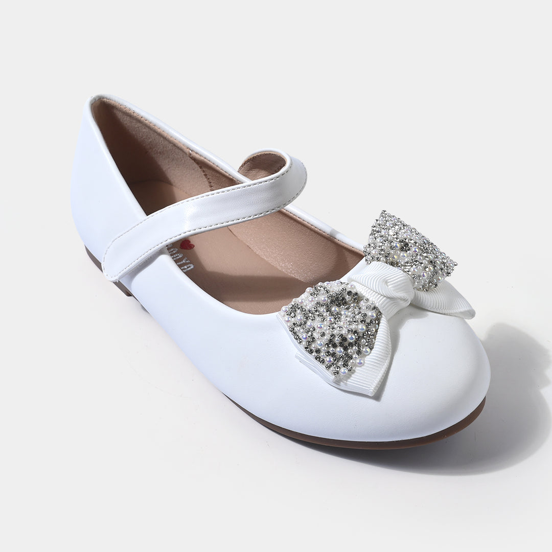 Girls Pumps 187-5-White
