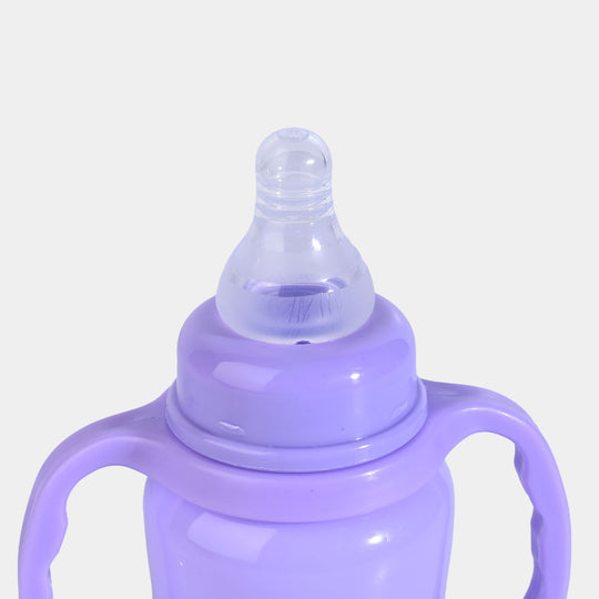 Lyfe Baby Plastic Feeding Bottle 5Oz |150ml | Basic Purple