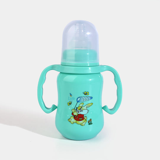 Lyfe Baby Plastic Feeding Bottle 5Oz |150ml | Basic Green