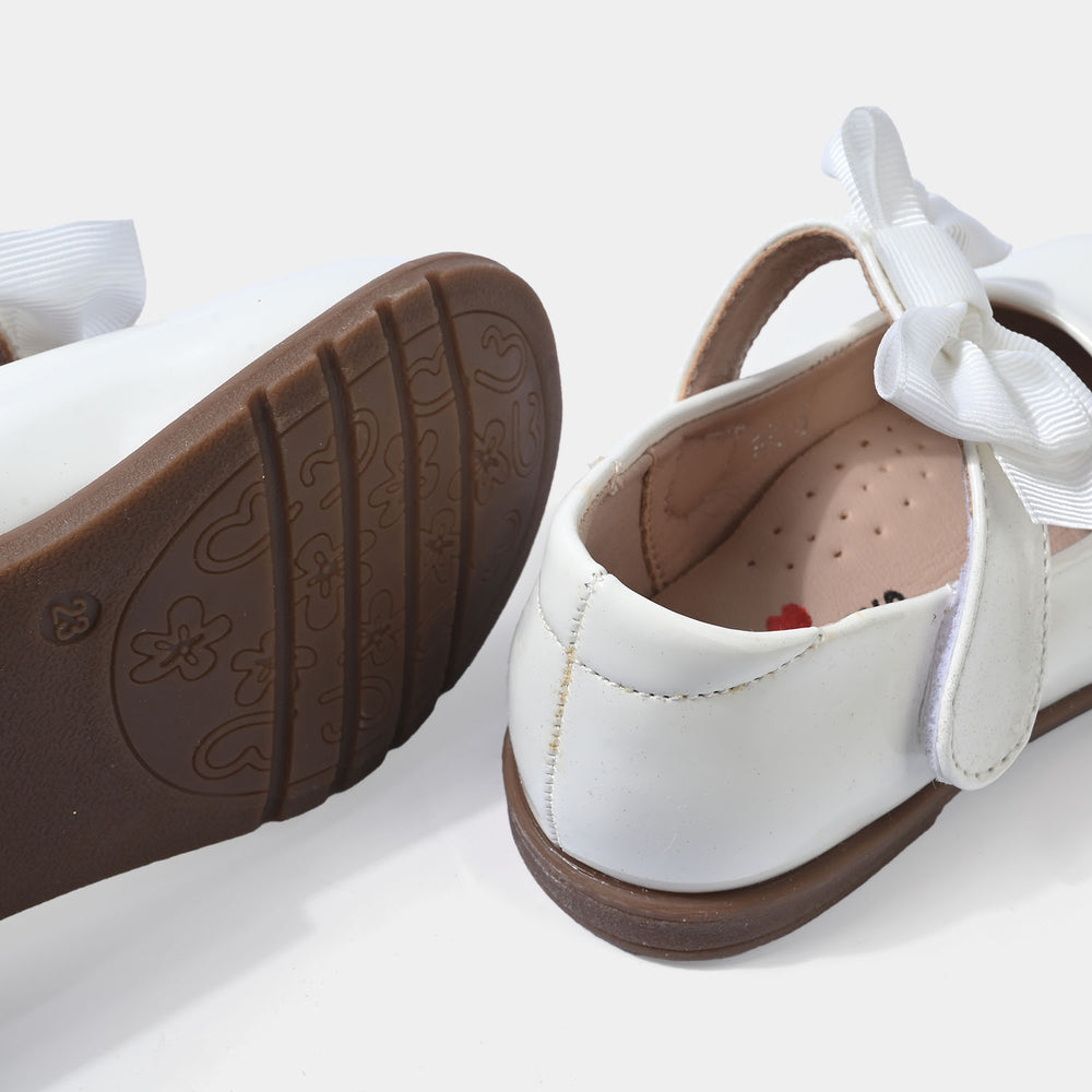 Girls Pumps 185-5-White