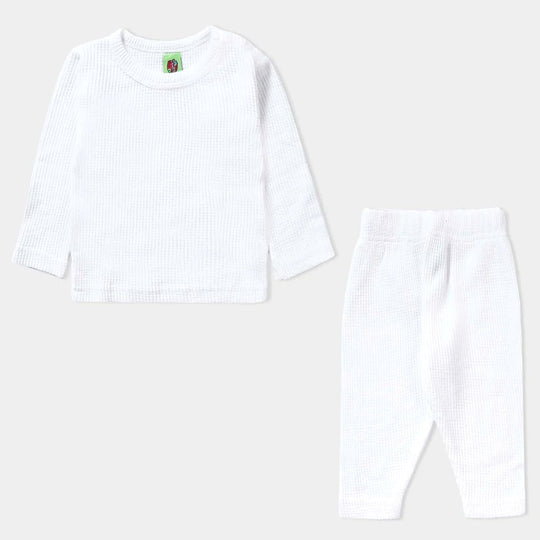 Infants Thermal Inner Wear-White