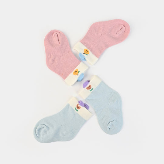 Infant Baby Socks Pack Of 2 | 0-6M