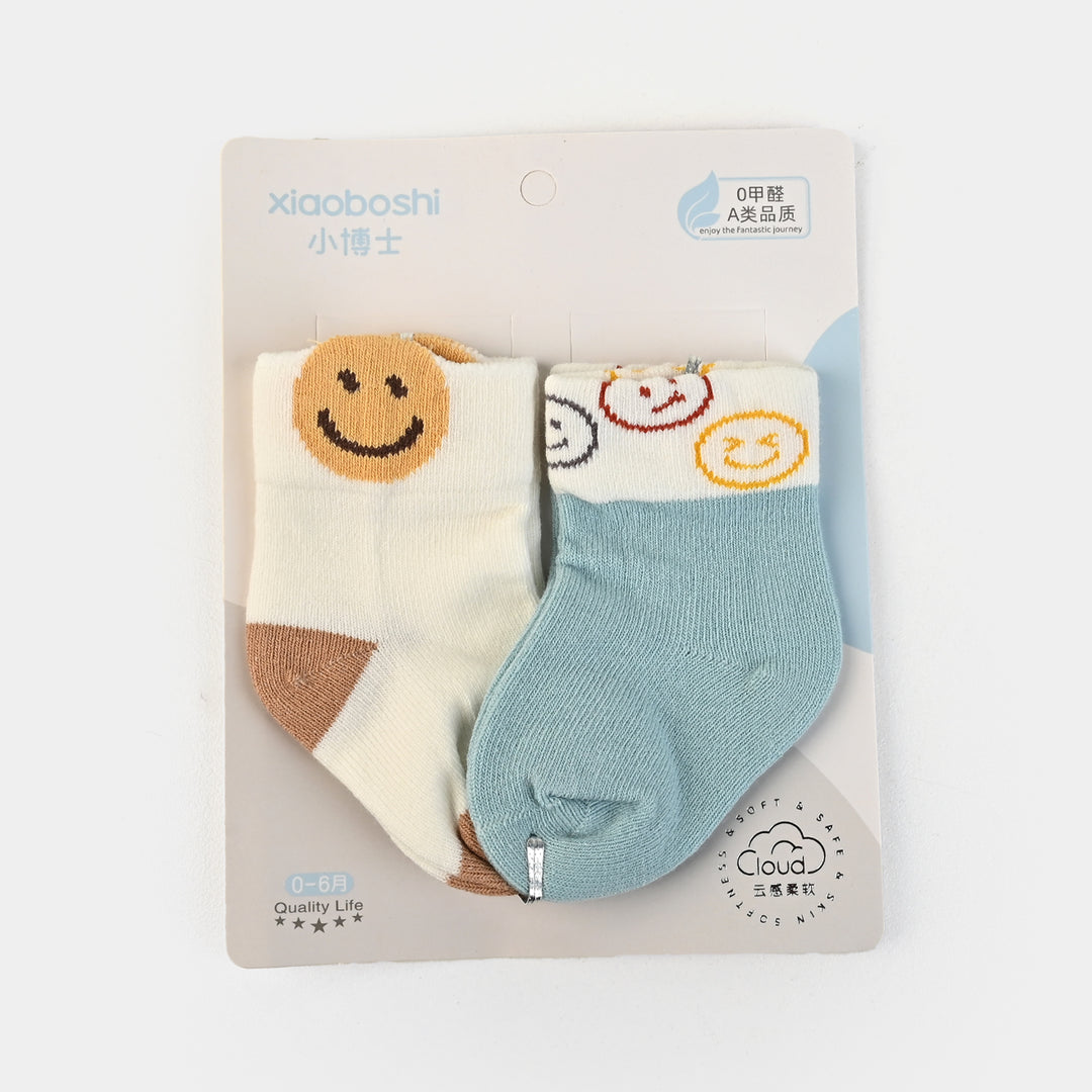 Infant Baby Socks Pack Of 2 | 0-6M