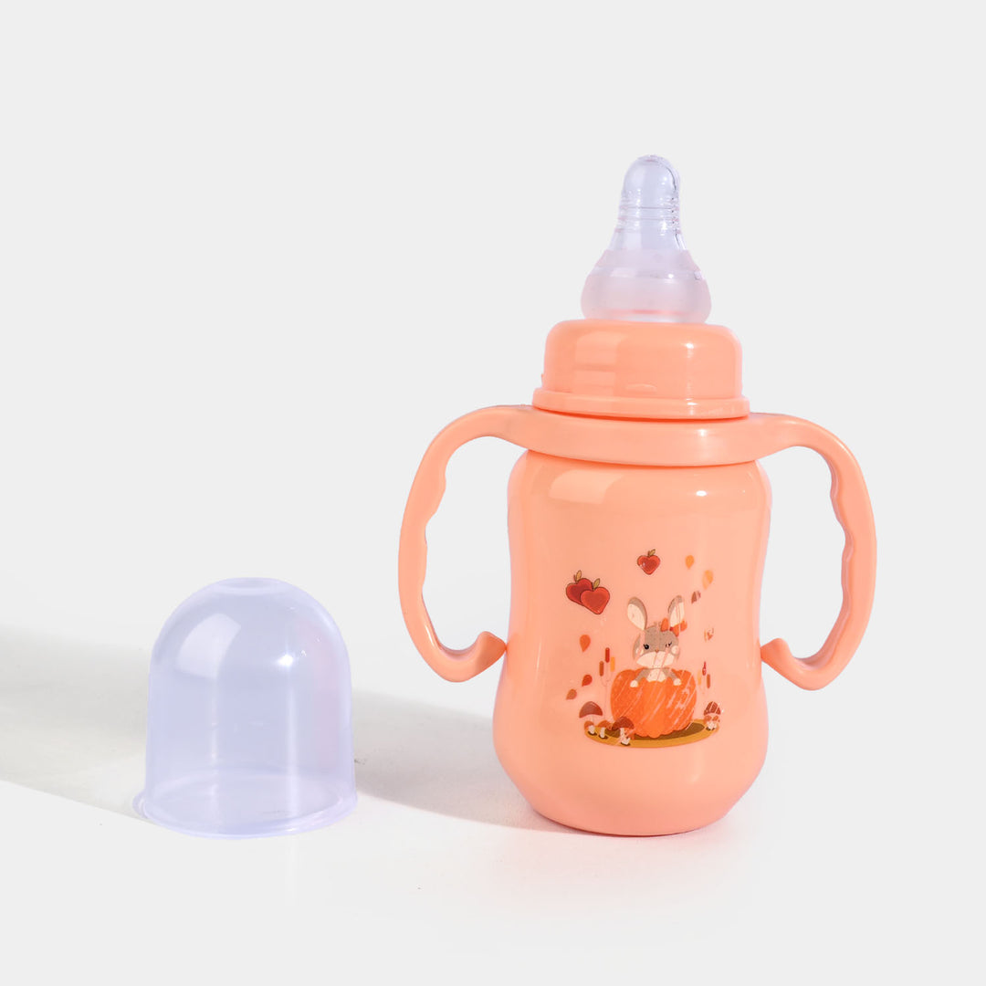 Lyfe Baby Plastic Feeding Bottle 5Oz |150ml | Basic Orange