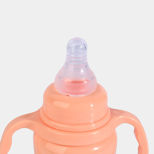 Lyfe Baby Plastic Feeding Bottle 5Oz |150ml | Basic Orange