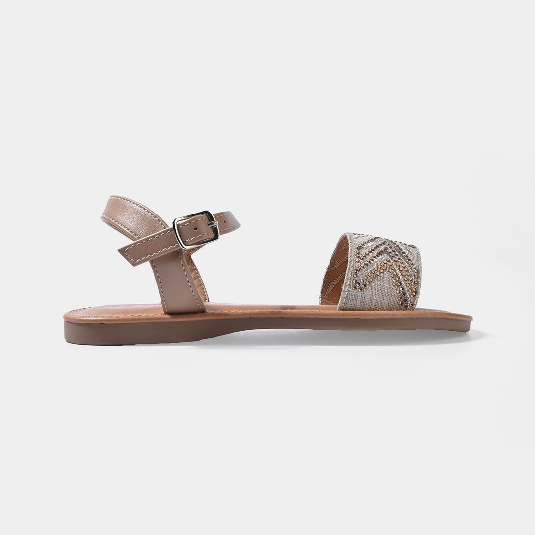 Girls Sandal 189-8-Golden