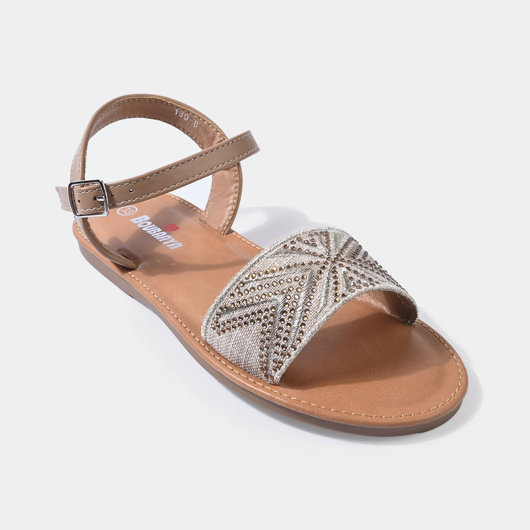 Girls Sandal 189-8-Golden