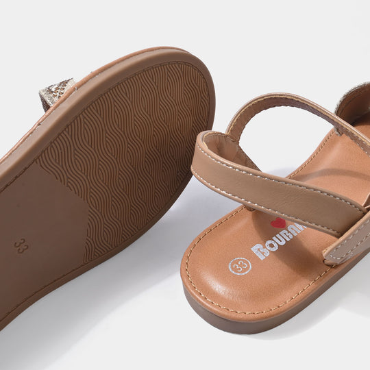 Girls Sandal 189-8-Golden