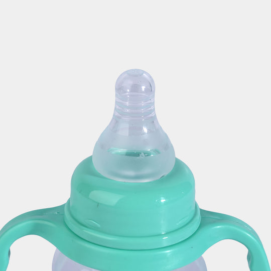 Lyfe Baby Plastic Feeding Bottle 5Oz |150ml |Basic Natural Green