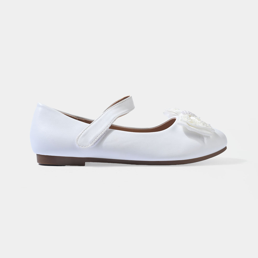 Girls Pumps 187-4-White