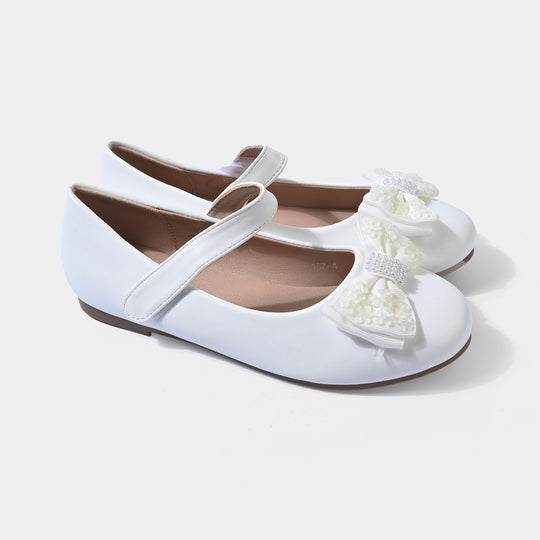 Girls Pumps 187-4-White