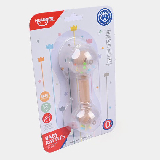 Round Sand Hammer Baby Rattle | 0M+