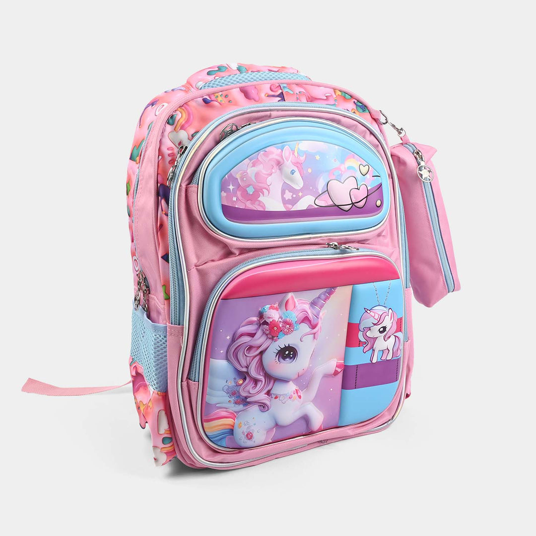 3D Embossed Character Kids School Bag/Backpack for Kids