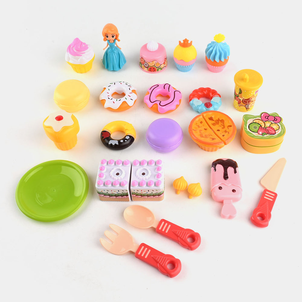 Cutting Dessert Baking Goods Toy Set For Kids