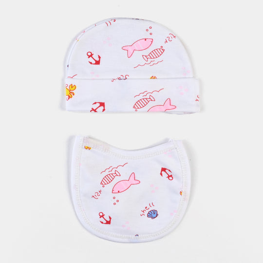 Infant Unisex Cotton Summer Suit 4PCs