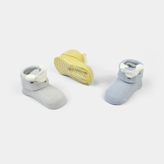 BABY SOCKS PACK OF 3 | 0-6M