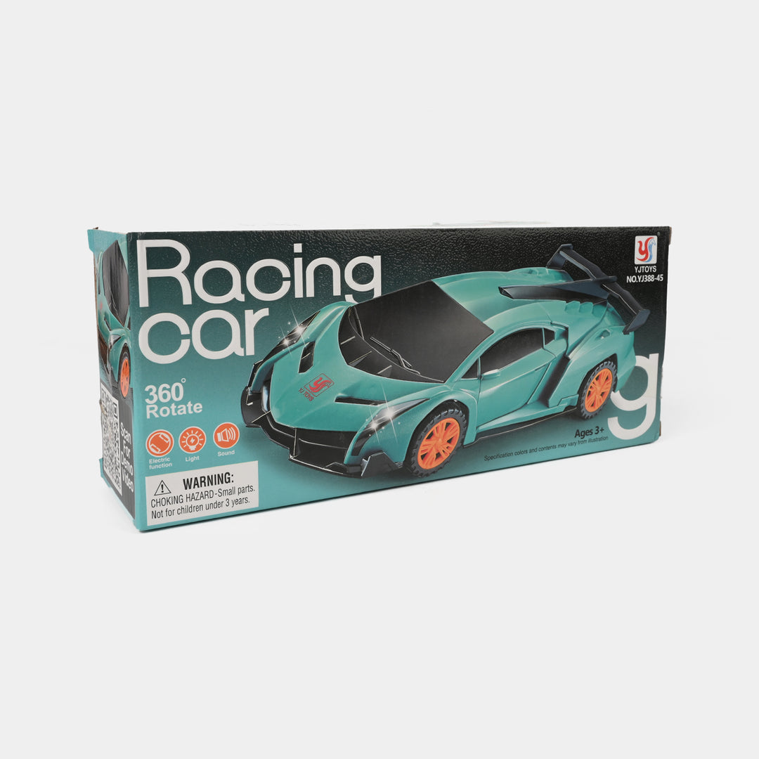 Racing Car Toy 360° Rotation with Light & Sound