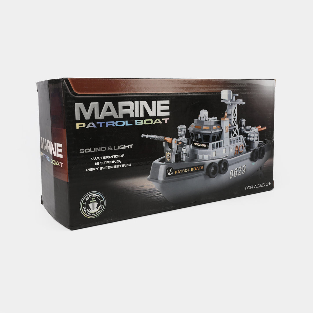 Universal Electric Marine Boat Musical Toy with Lights