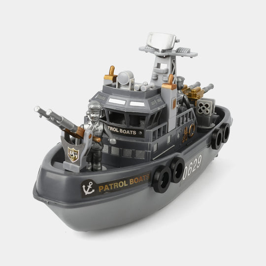 Universal Electric Marine Boat Musical Toy with Lights