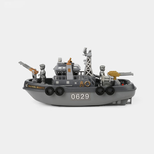 Universal Electric Marine Boat Musical Toy with Lights