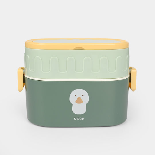 Double-Layer Stackable Bento Lunch Box