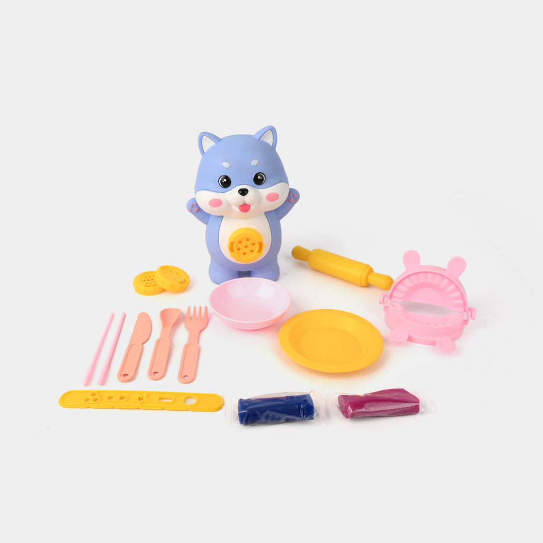 3D Color Mud Noodle Machine DIY Play Set