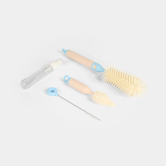 Silicone Baby Bottle Cleaning Brush Set