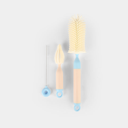 Silicone Baby Bottle Cleaning Brush Set