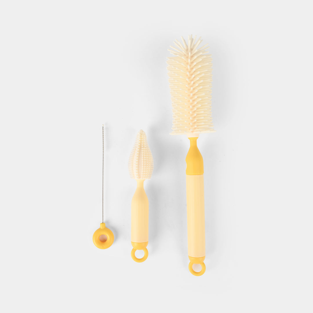 Silicone Baby Bottle Cleaning Brush Set