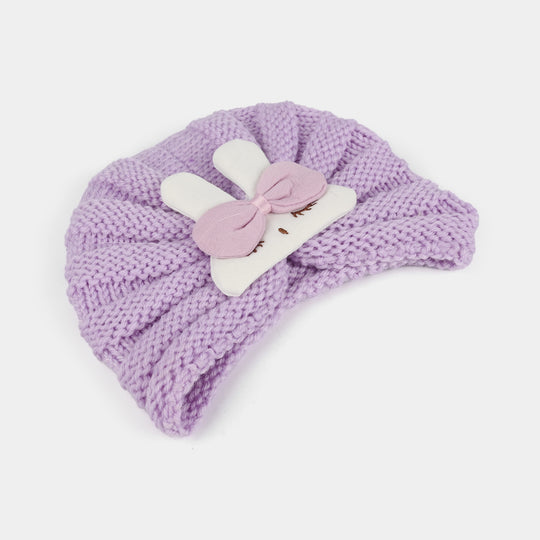 Woolen Baby Turban Cap/Hat