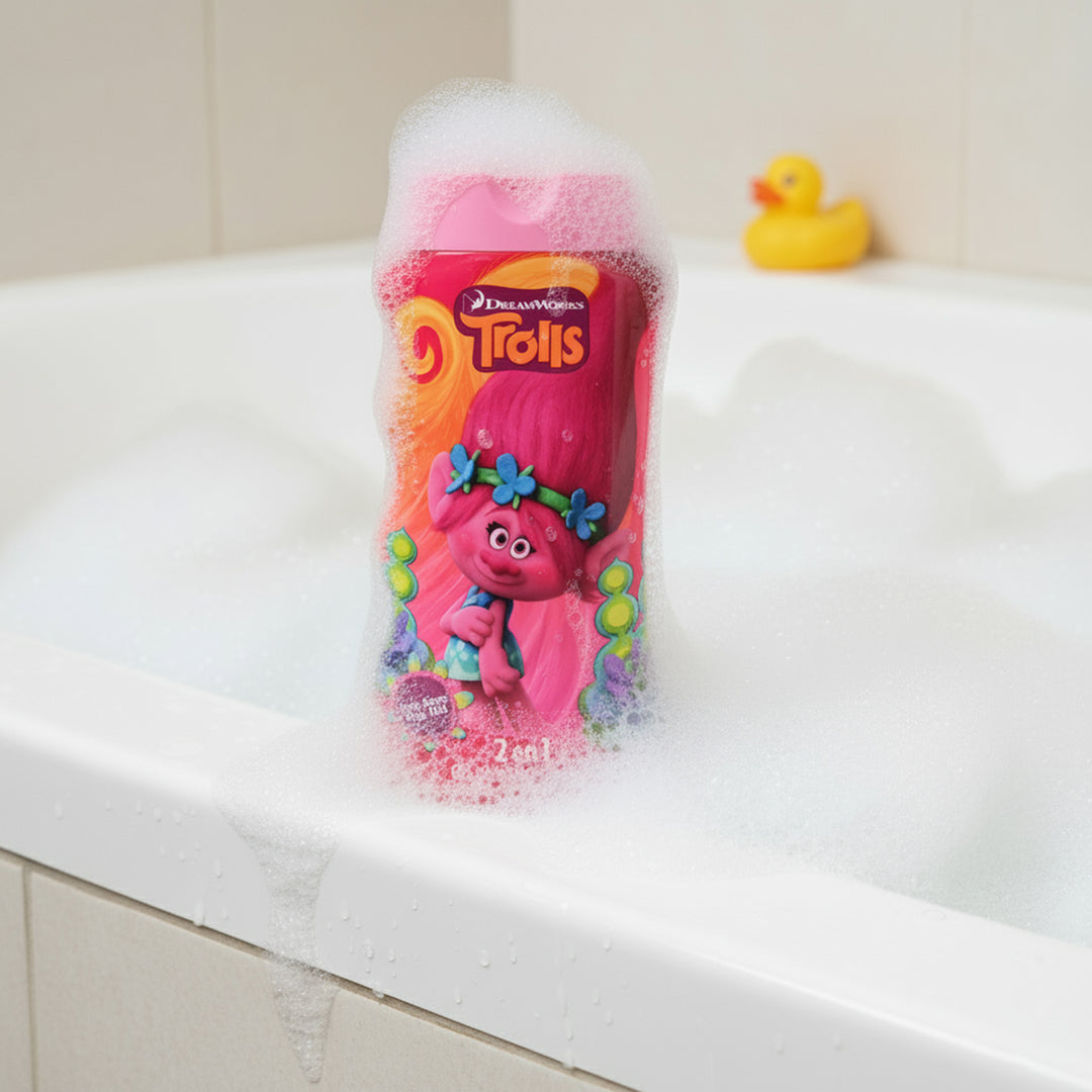 Trolls 2 IN 1 Bath & Shampoo For Kids