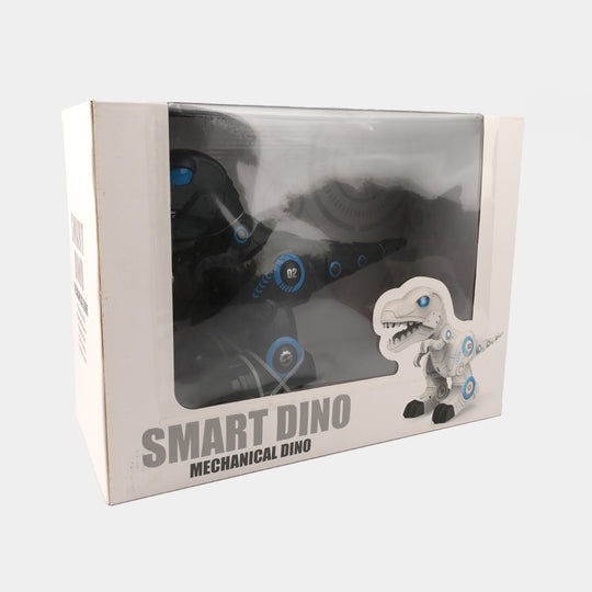 Smart Dino | Mechanical Remote-Control Robot Dinosaur With Light & Music